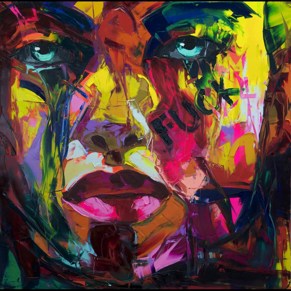 Francoise Nielly Portrait Palette Painting Expression Face150